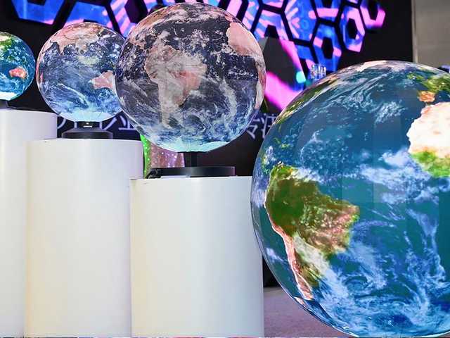Spherical LED Display