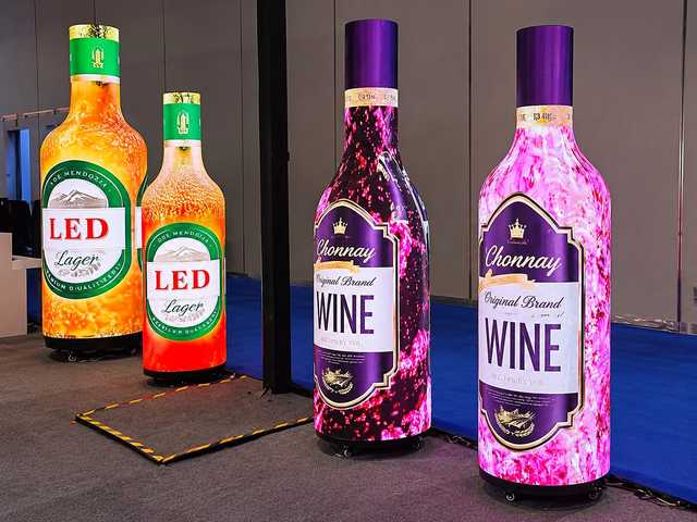 LED Can Screen — Bottle and Can Forms
