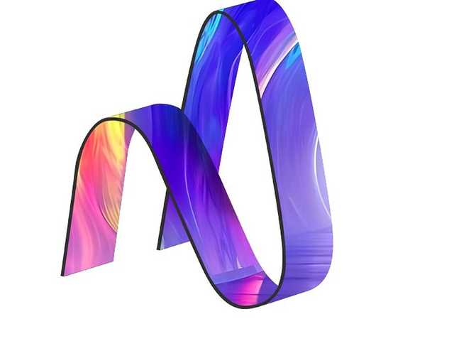 LED Ribbon Screen — Staircase and Ceiling