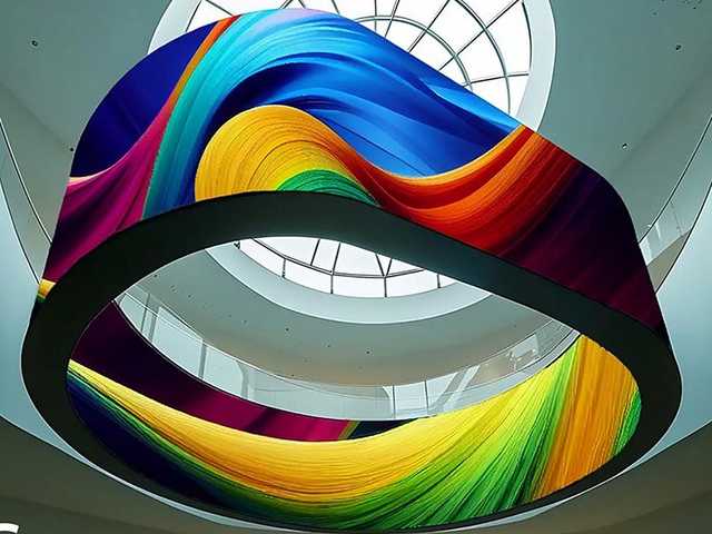 Indoor Mechanical LED Ring
